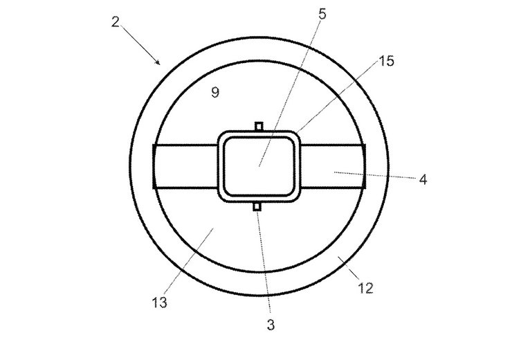 Husqvarna圓燈專利圖，但401系列使用大燈隨龍頭轉動的設計，對於ACC運作來說較困難，預計ACC首發可能會在Norden 901上現身